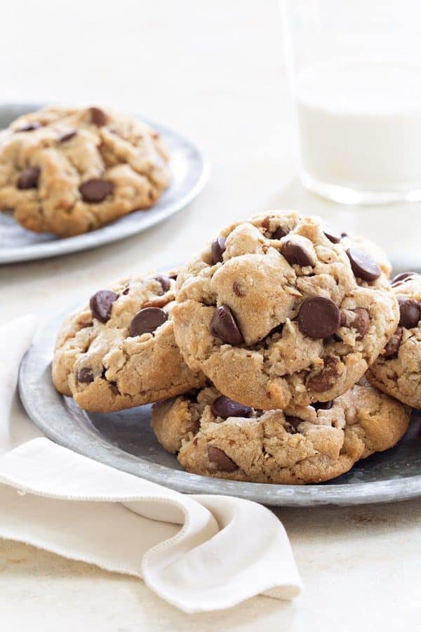 Caramel Coconut Chocolate Chip Cookies are brimming with chocolate, caramel chips, coconut and pecans to create the most popular cookie I've ever made. This recipe is sure to become your new favorite!