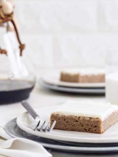 Cinnamon Roll Blondies combine everything you love about cinnamon rolls with chewy blondies to create the ultimate dessert hybrid!