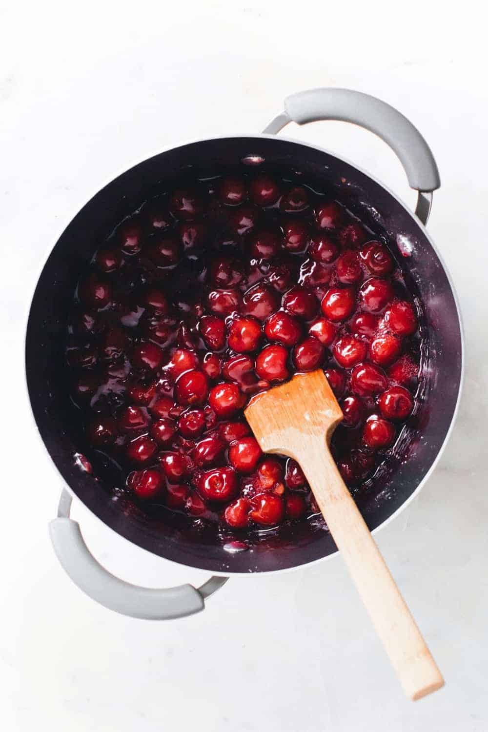 Homemade Cherry Pie Filling comes together in just a few minutes and is so much better than canned!