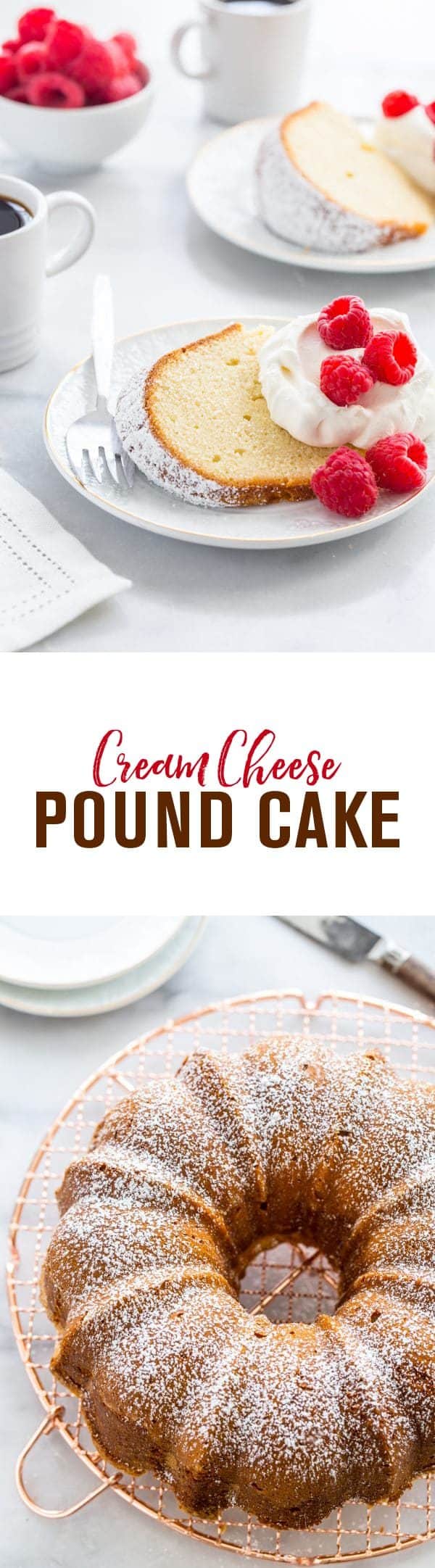 Cream Cheese Pound Cake is one delicious way to treat yourself to dessert. Whip it up all year long!