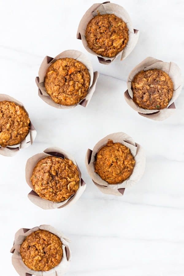 Morning Glory Muffins are sweet, moist and ideal for busy mornings! Serve them your favorite coffee for the perfect fall breakfast!