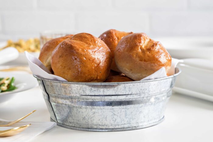 Garlic and Herb Beer Bread Rolls are light and delicious. They are the perfect addition to any meal!