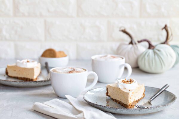 Marshmallow Pumpkin Pie is an unexpected twist on a classic fall dessert. The spicy gingersnap crust and light, silky texture is sure to make this pie one of your new favorites.