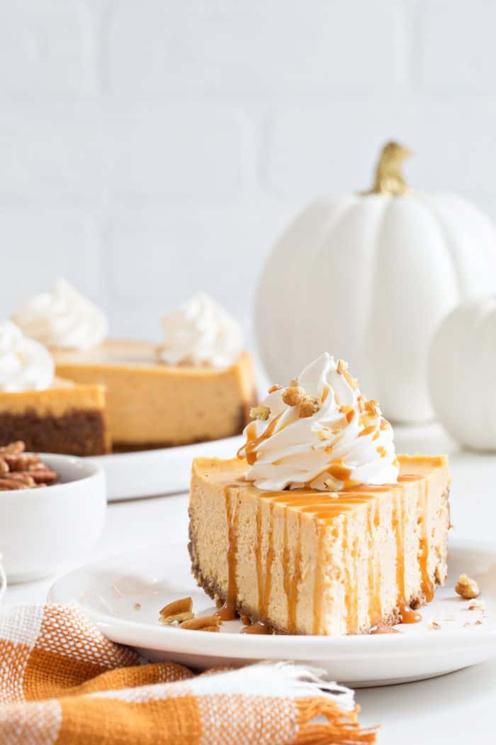 Sweet Potato Cheesecake is smooth, creamy and loaded with fall flavors. The buttery gingersnap crust makes it irresistible. 