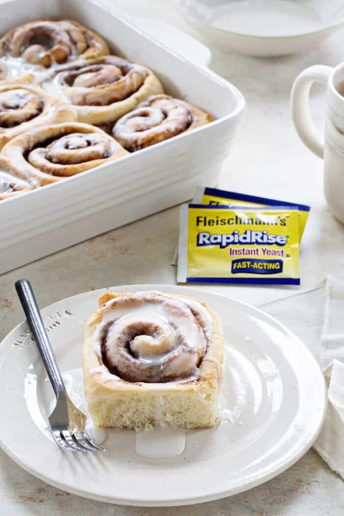 Overnight Chai Spice Sweet Rolls are the perfect breakfast for Christmas morning, or a random Tuesday! Sweet and so delicious!