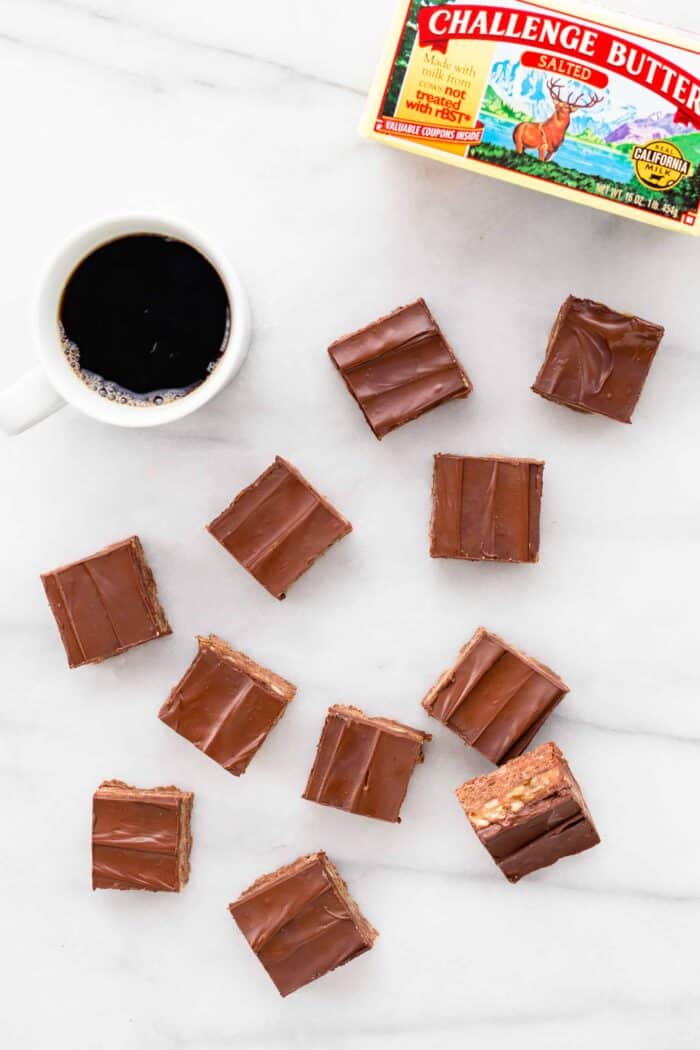 Turtle Fudge is rich, delicious and the perfect addition to any holiday dessert plate. A must-make gift for any turtle candy lover!