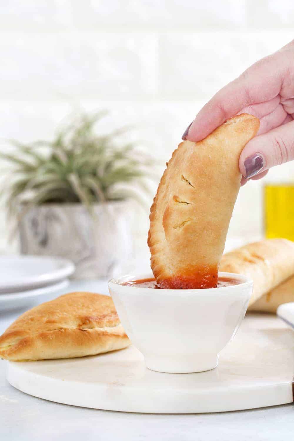 Easy Pizza Pockets are super simple and totally delicious. They're perfect for game day, or any day!