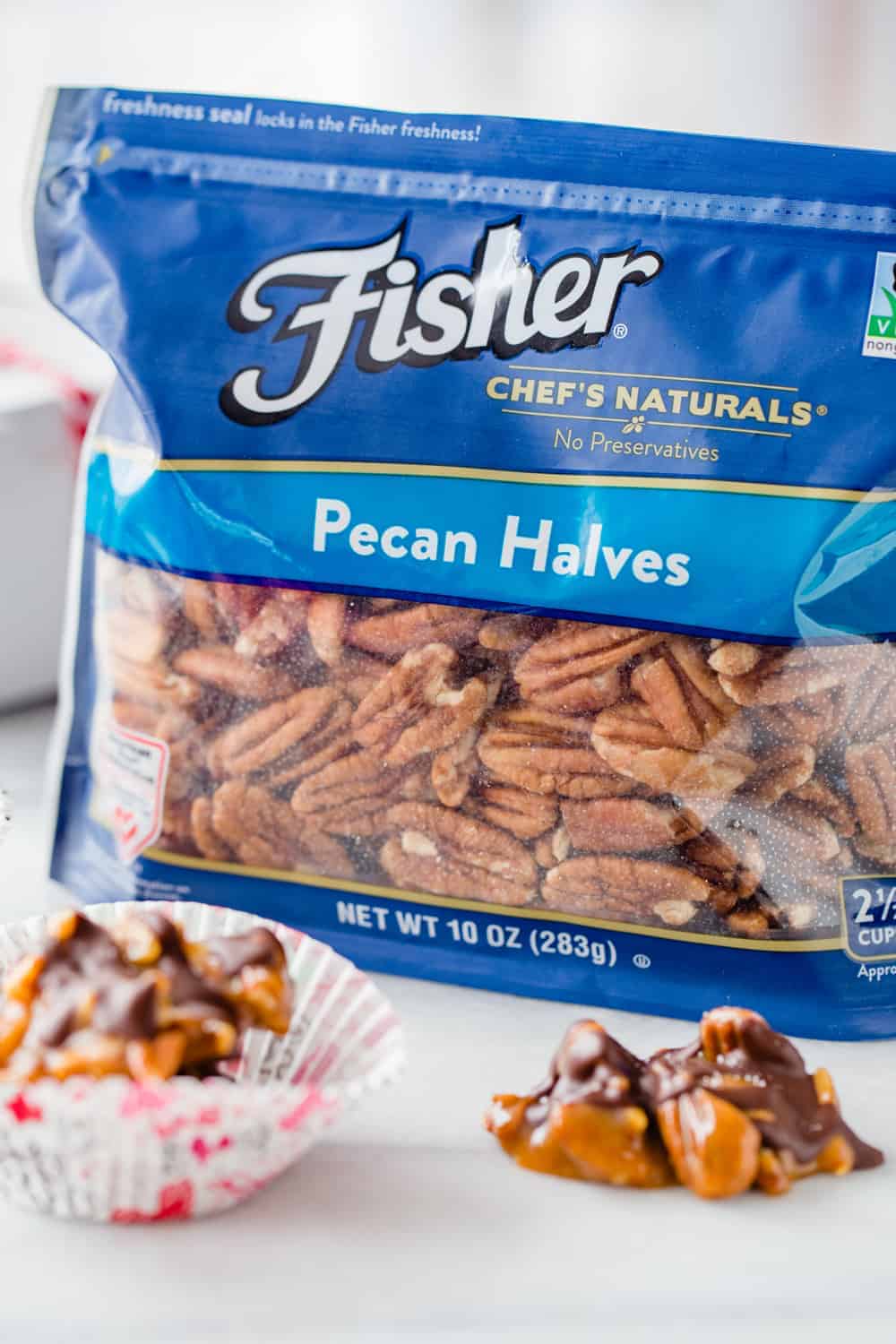 Caramel Pecan Clusters come together with just a handful of ingredients. You'll love how simple and delicious these are!