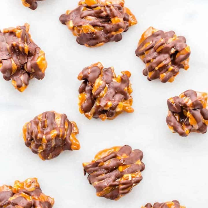 Caramel pecan clusters my baking addiction