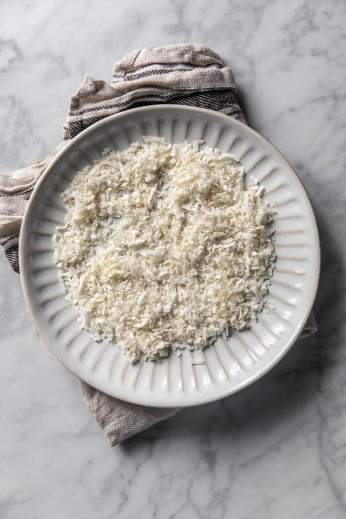Microwave Untoasted Coconut
