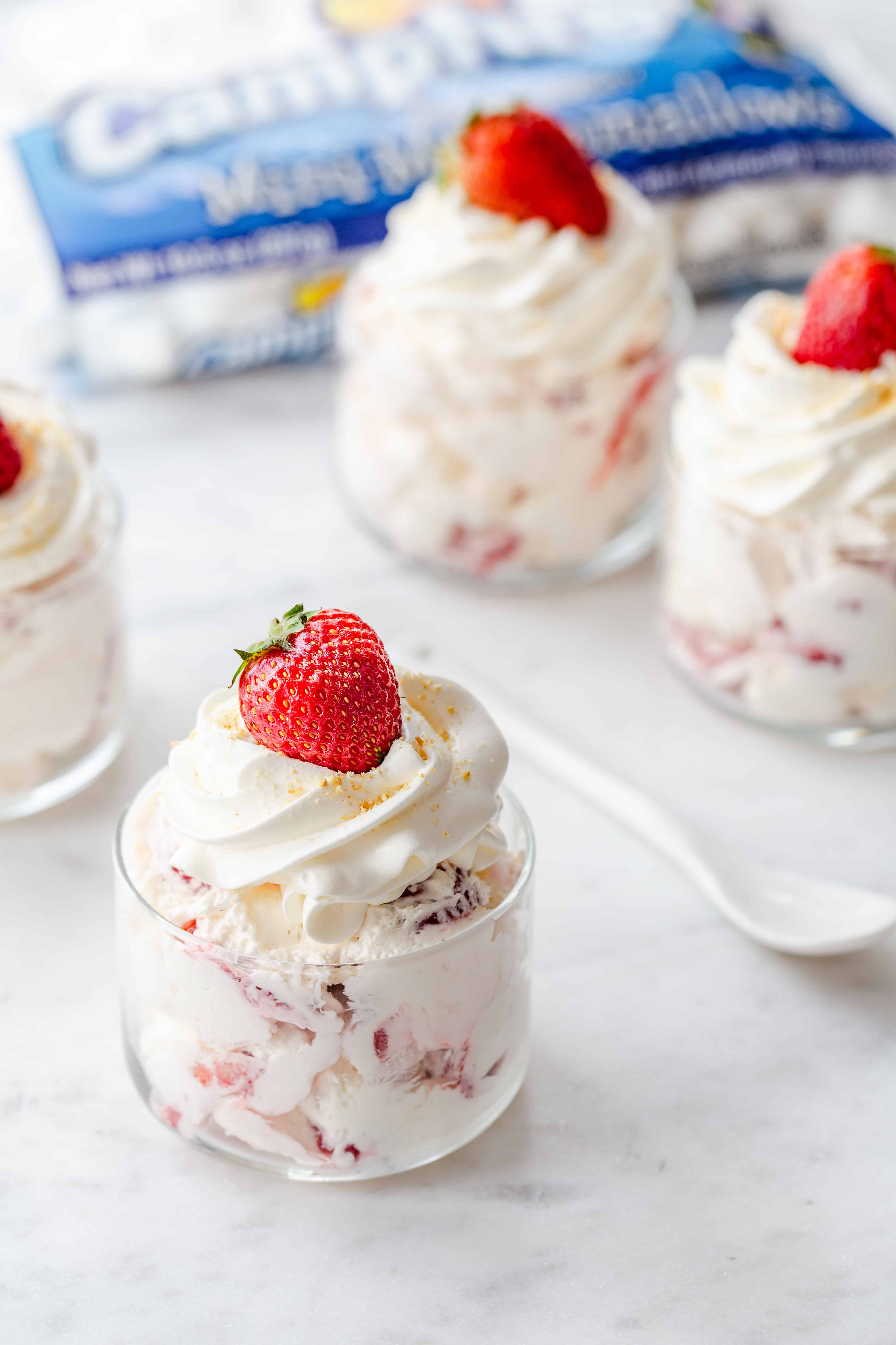 Strawberry Cheesecake Fluff is simple, delicious and perfect for any occasion. Grab a spoon and dig in!