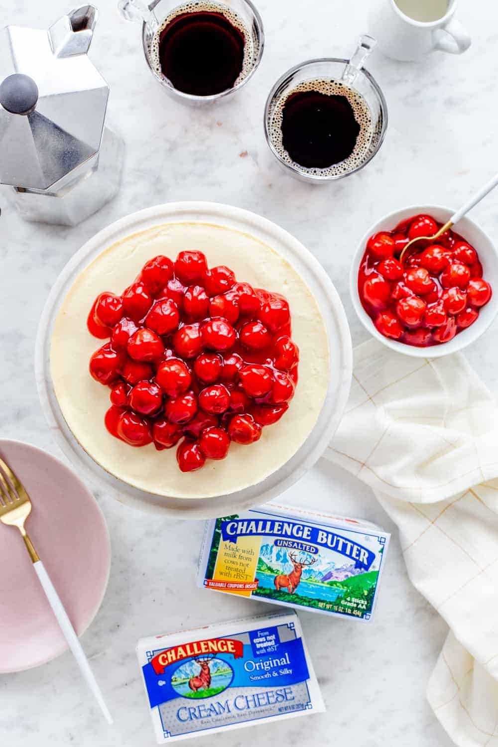 Instant Pot Cheesecake couldn't be easier. It's the perfect dessert to make in your electric pressure cooker!
