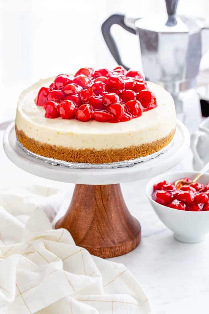 Instant Pot Cheesecake - BEST EVER Creamy Cheesecake!