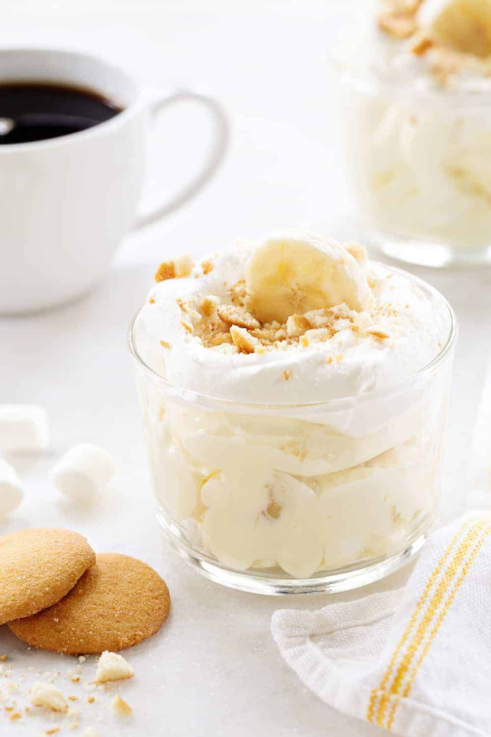 Banana Cream Pie Fluff is a new twist on a Southern classic. Simple and totally delicious!