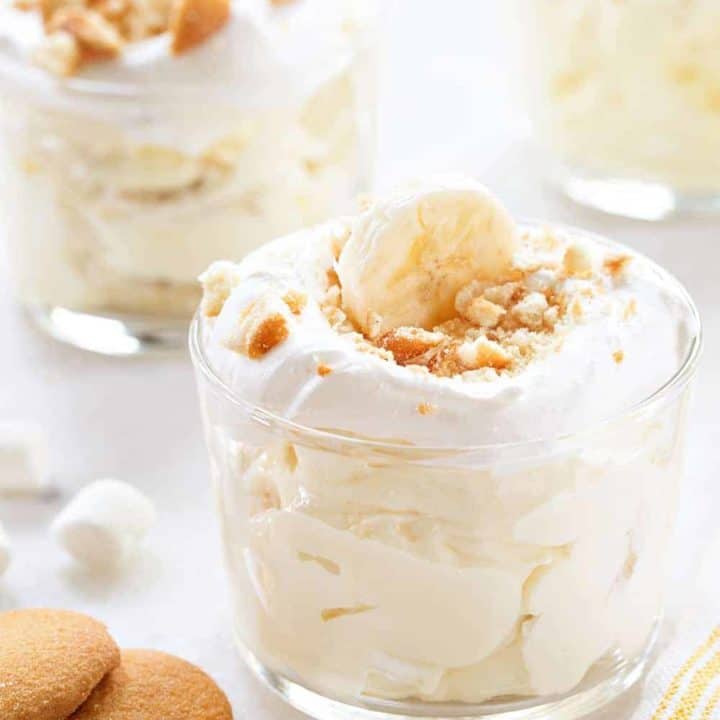 Banana Cream Pie Fluff is a new twist on a Southern classic. It's wonderful for potlucks and picnics, and way easier than pie!