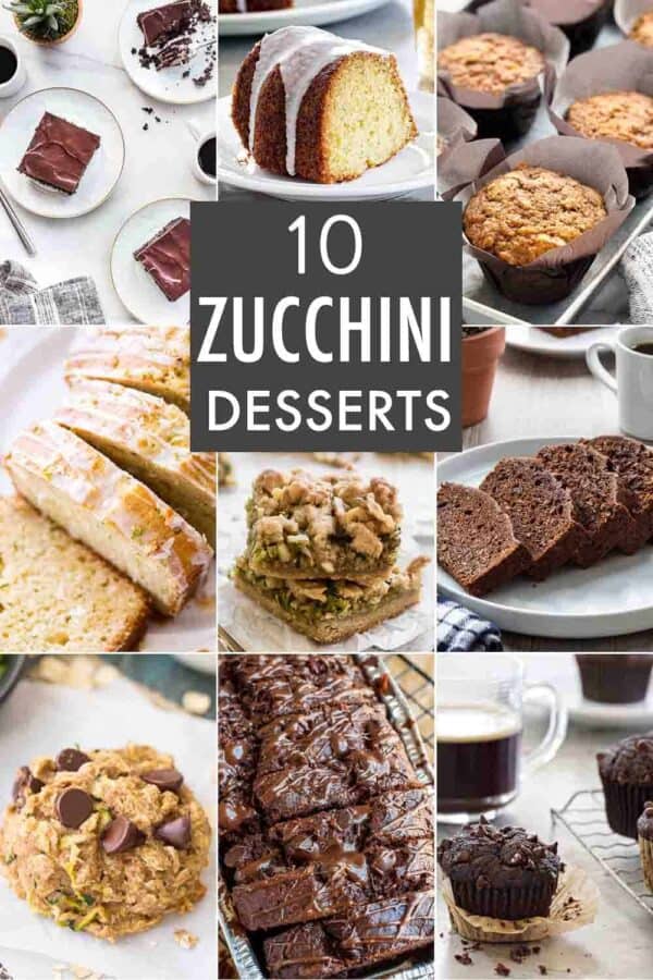 10 Zucchini Desserts
