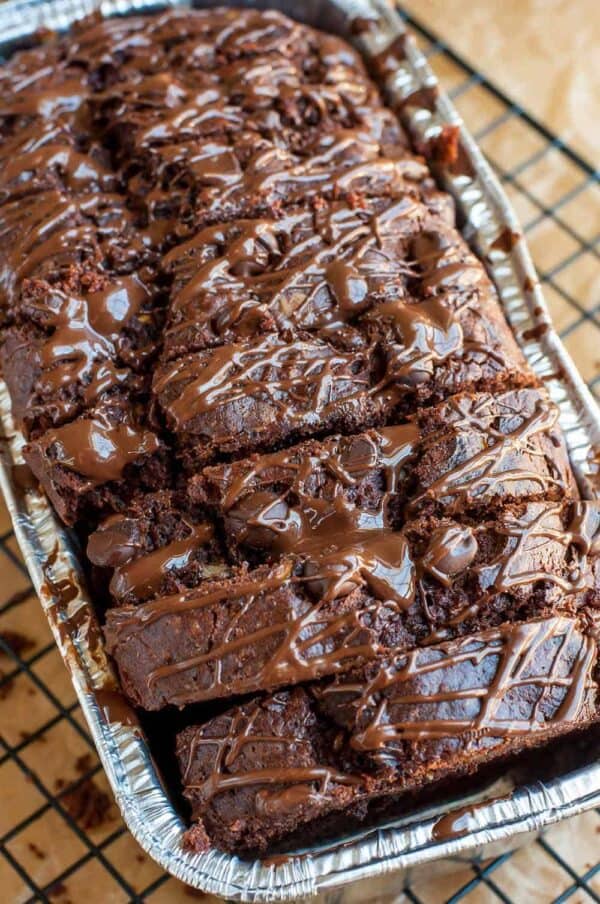 Triple Chocolate Zucchini Bread