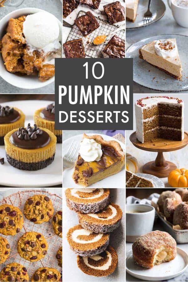 10 Pumpkin Desserts - My Baking Addiction