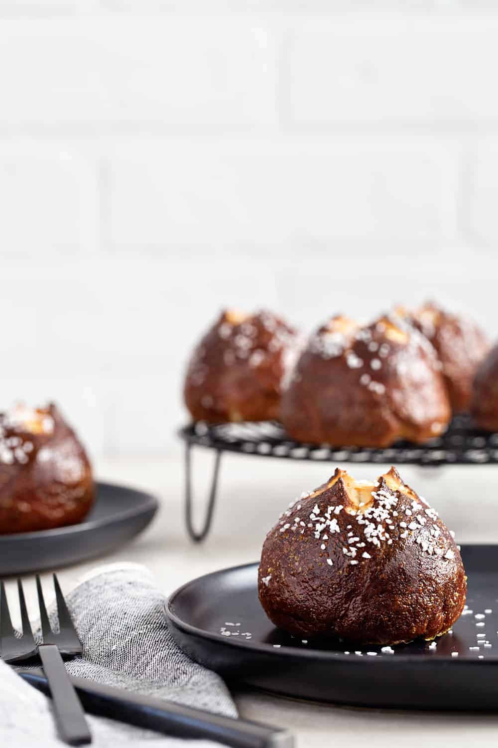 Steal the show with these delicious, fluffy Pretzel Rolls. Simple and delicious!