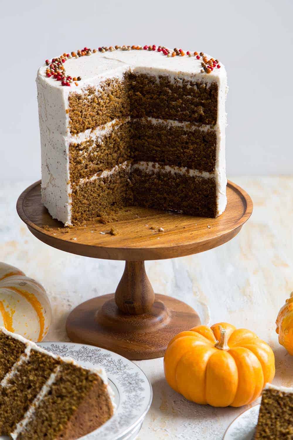 Brown Butter Pumpkin Cake