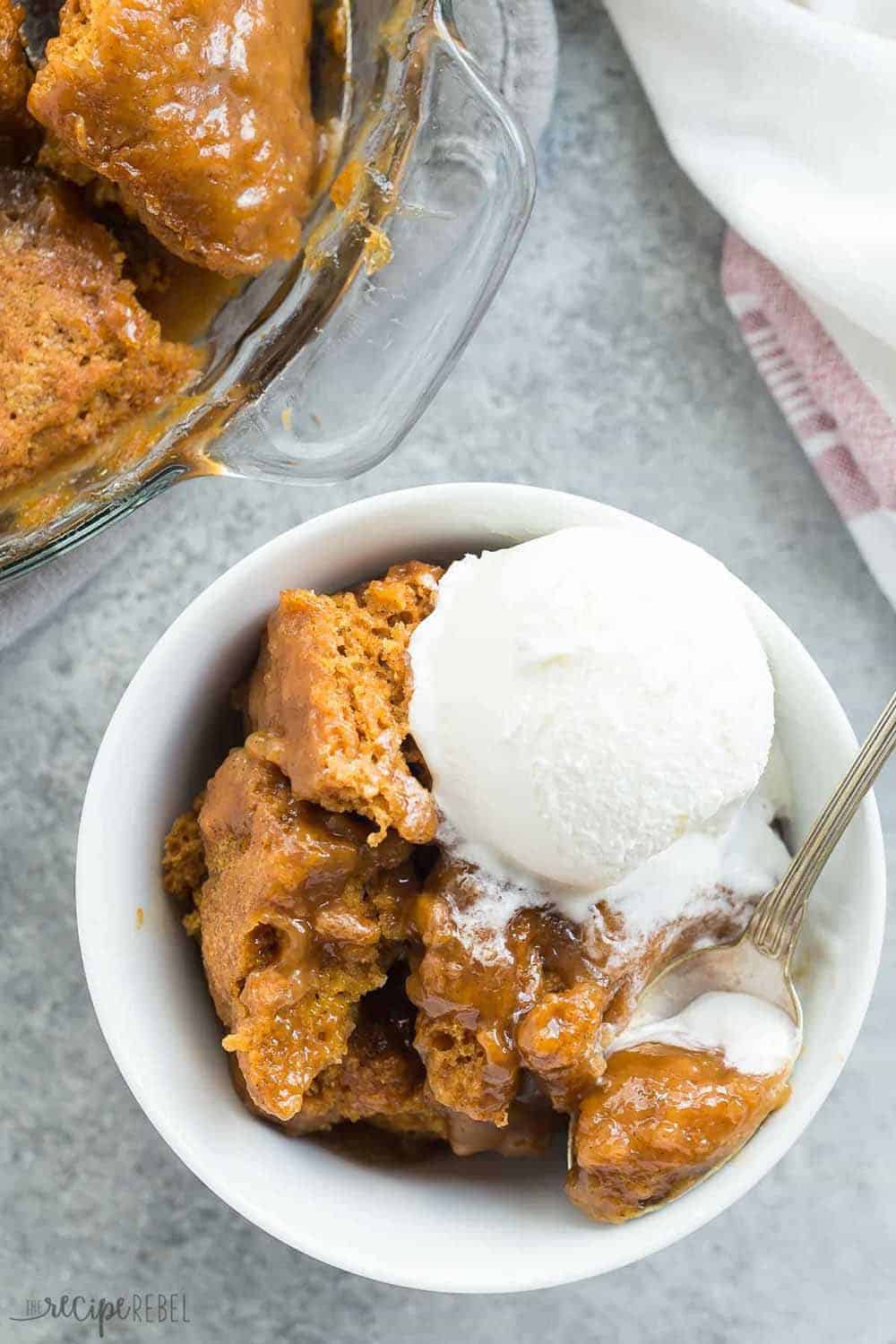 Pumpkin Pudding Cake