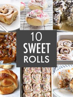 10 Sweet Rolls and Sticky Buns