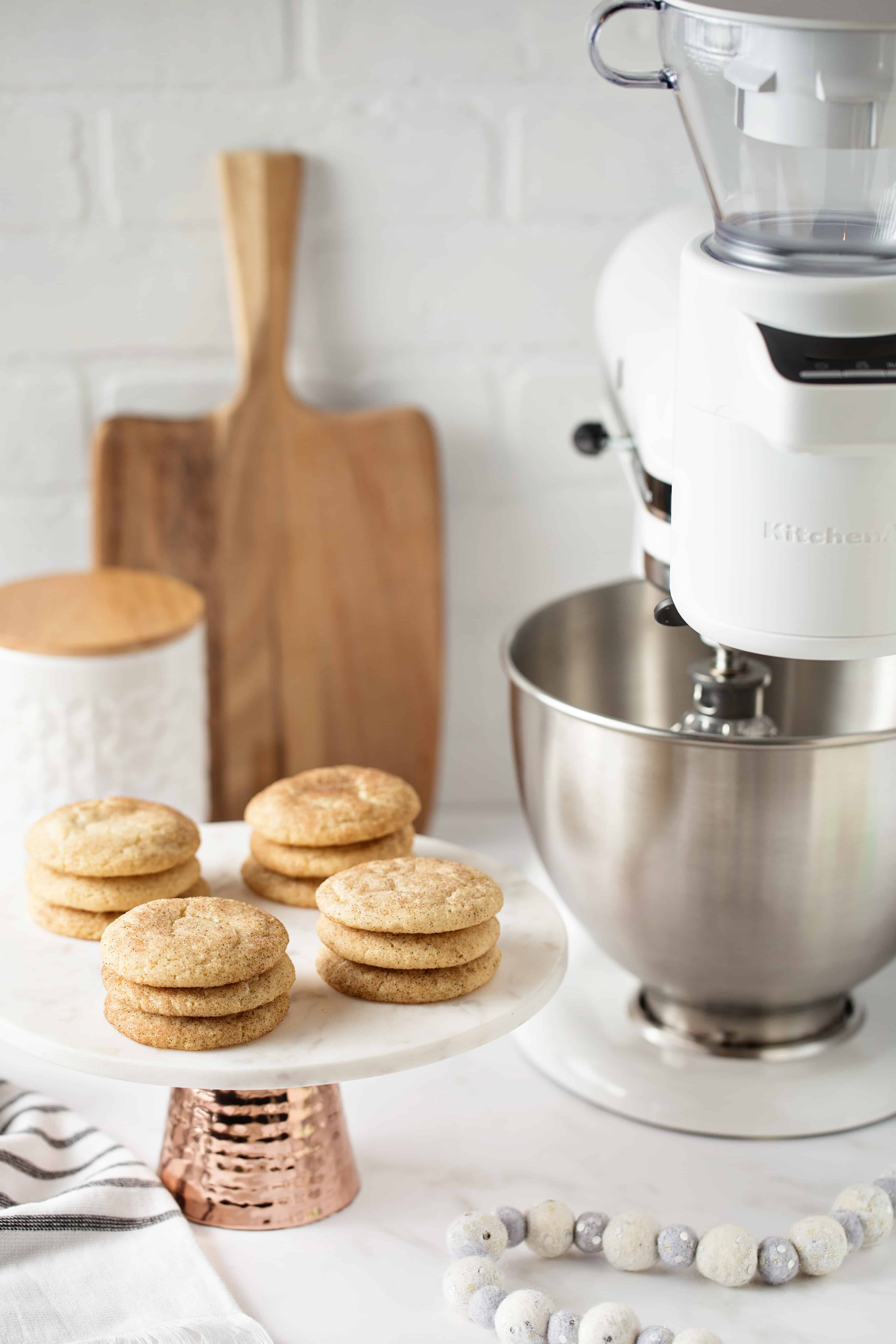 These Easy Snickerdoodle Cookies are sure to become your new favorite holiday cookie. 