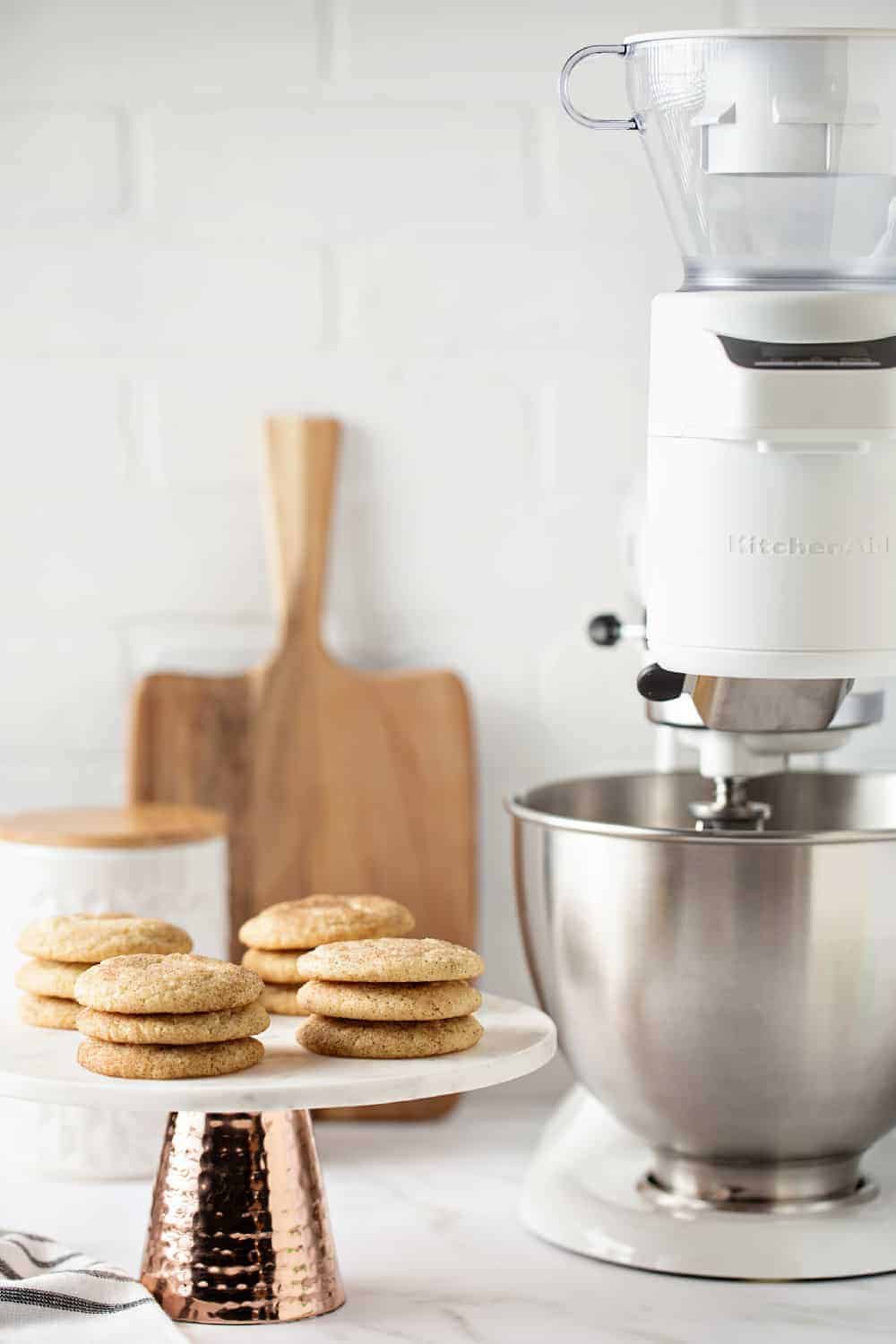 If you are looking for a simple and delicious cookie for your holiday cookie platter, these Easy Snickerdoodle Cookies are for you!