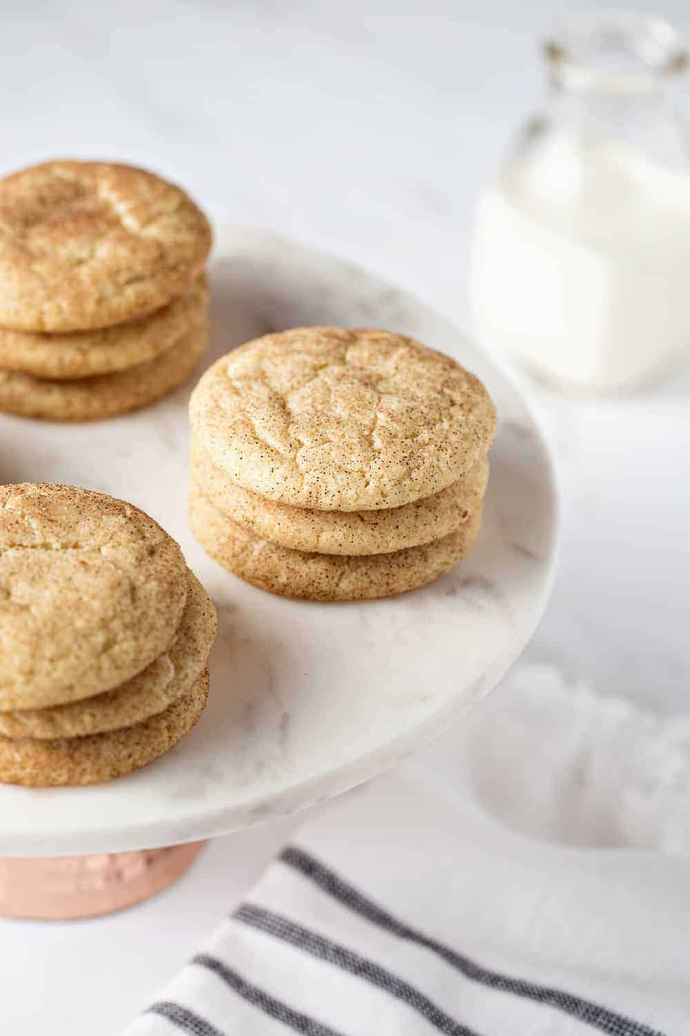 This Easy Snickerdoodle Cookies Recipe makes the BEST Snickerdoodle Cookies. It'll become your new fave!