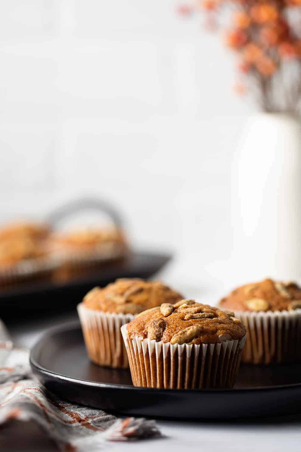 Pumpkin Muffins are loaded with fall spices and full of delicious pumpkin flavor.