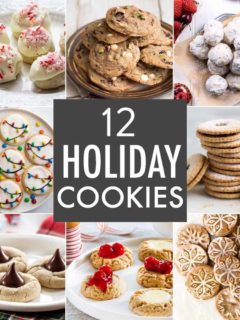 12 Holiday Cookies