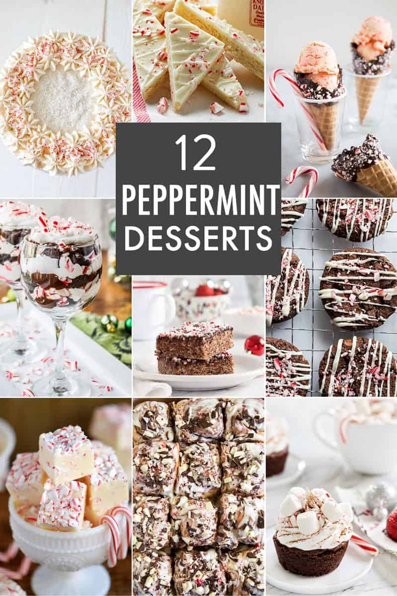 12 Peppermint Dessert Recipes