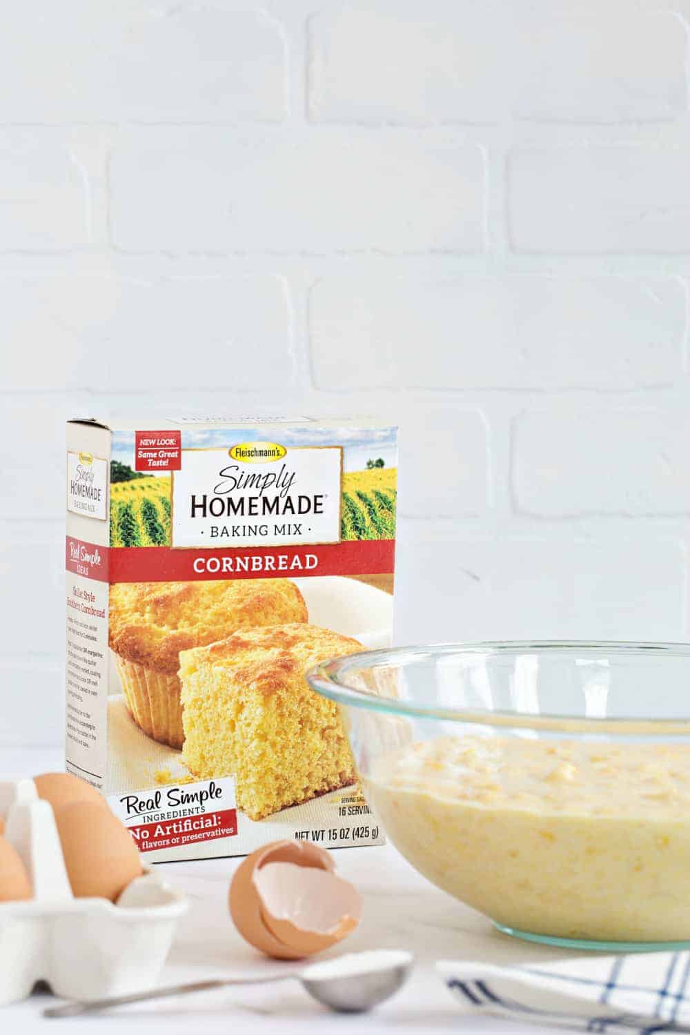 Make Easy Corn Casserole  in less than 10 minutes; it is perfect for the holidays.