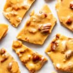 Make a batch of Nut Brittle with salted mixed nuts for the perfect holiday gift.