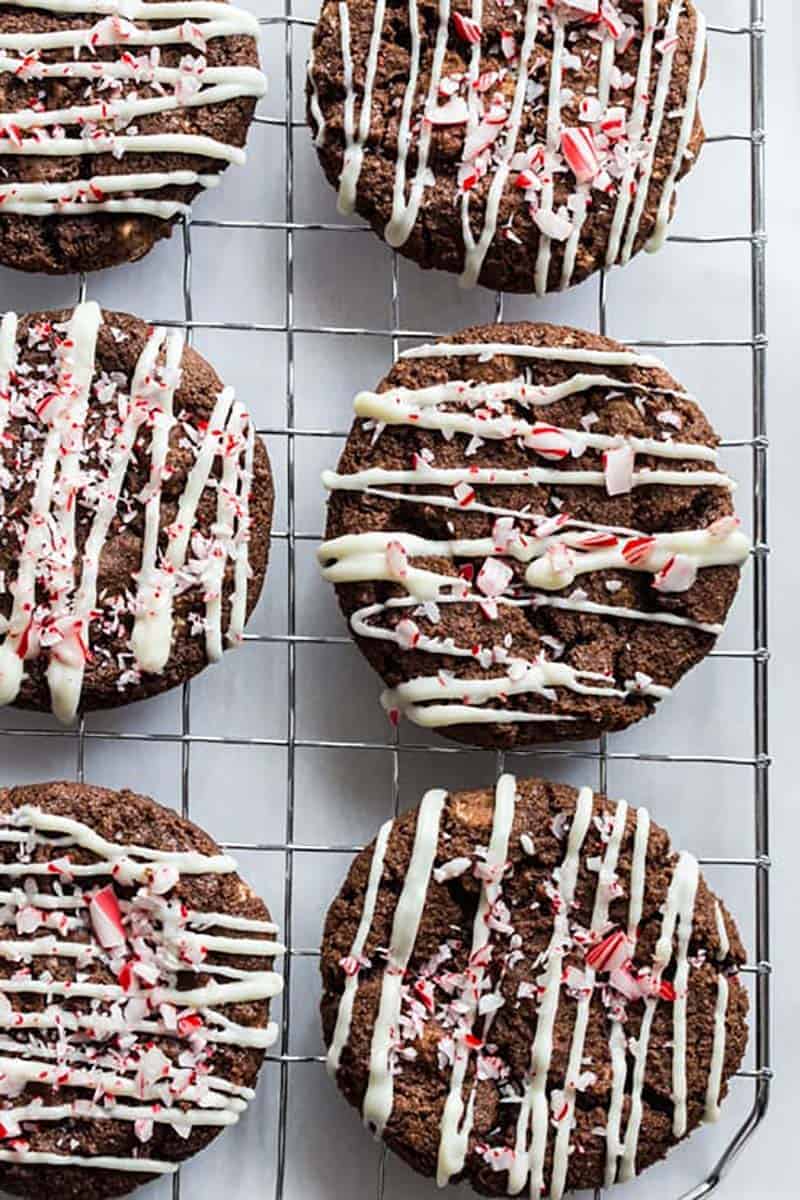 Peppermint Mocha Cookies