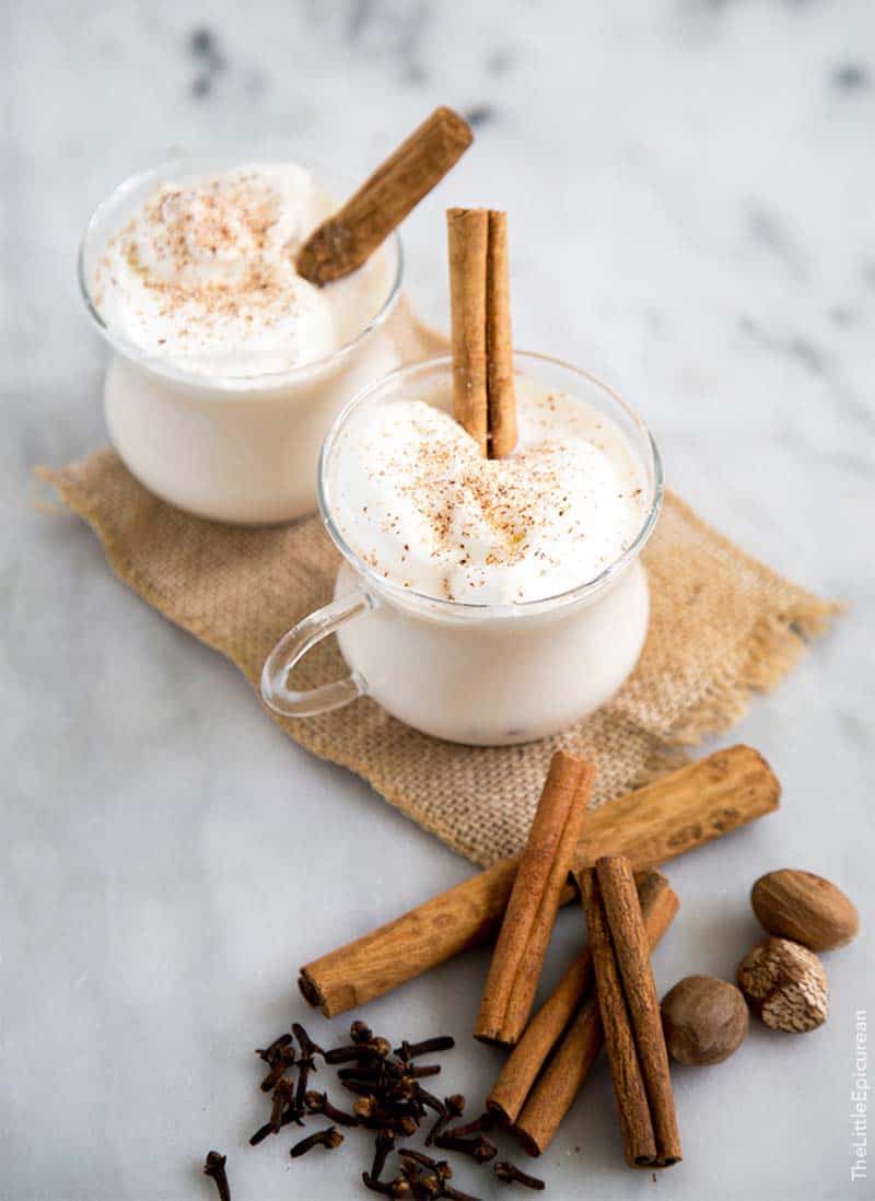 Milk Punch (Spiced Milk with Whiskey)