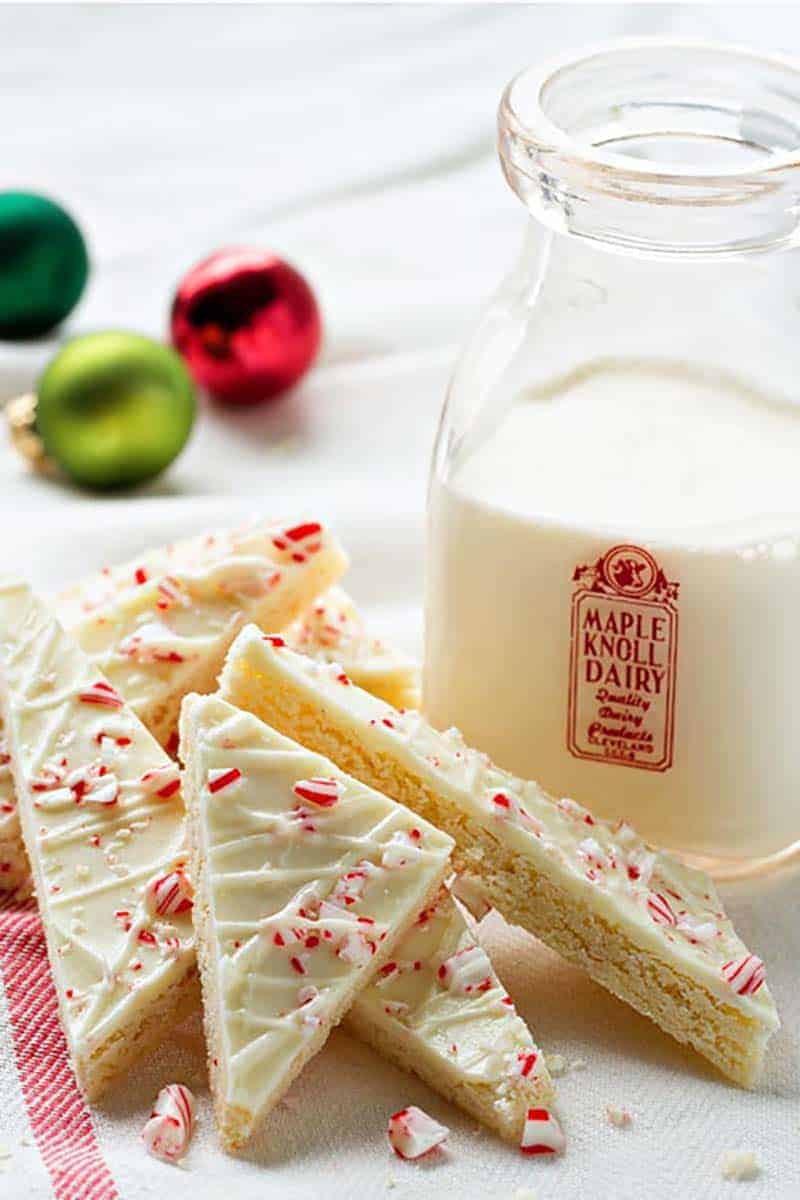 Peppermint Bark Sugar Cookies