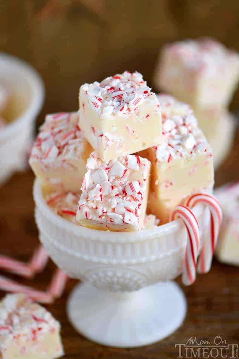 Practically Perfect Peppermint Fudge
