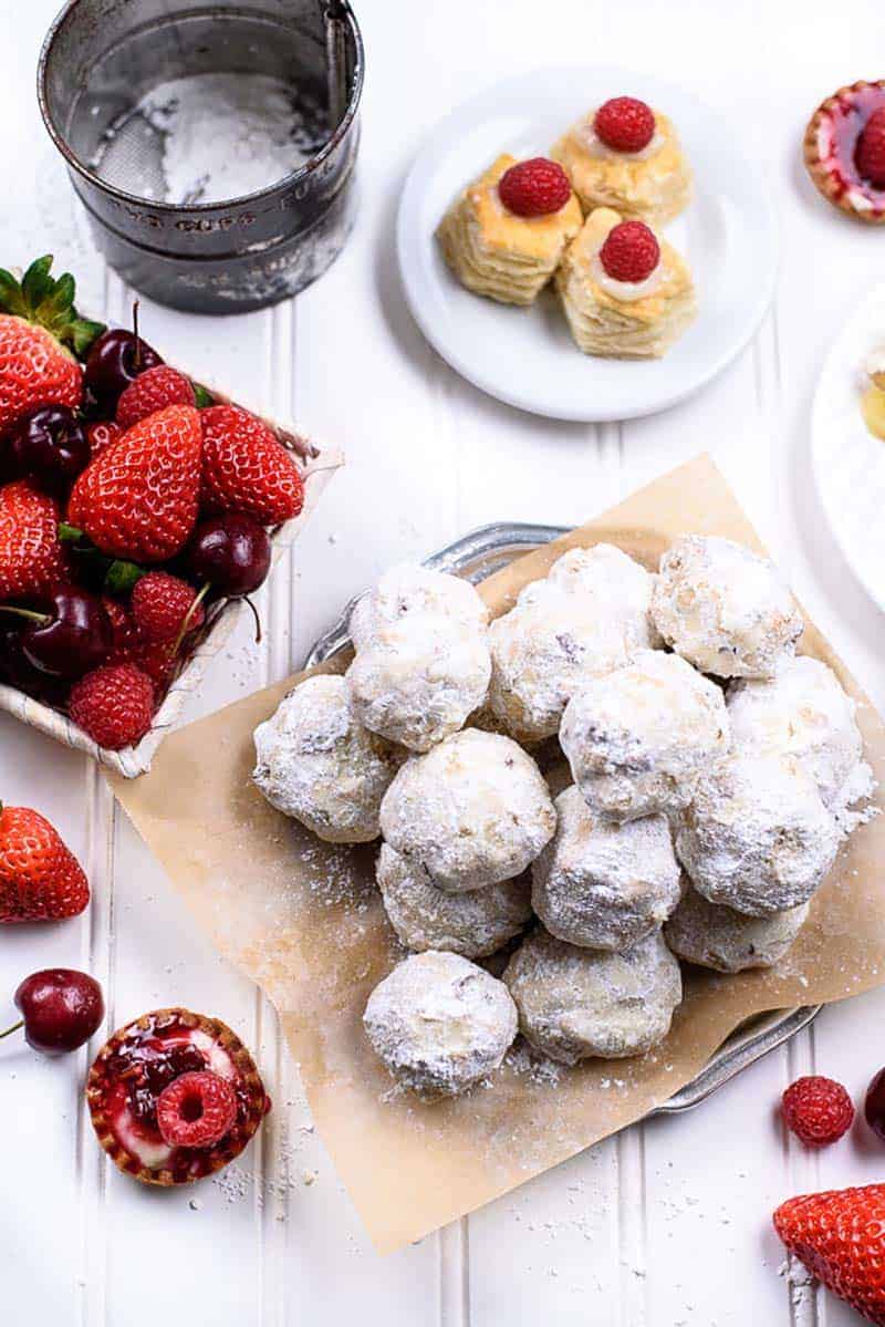 Russian Tea Cakes (Snowball Cookies)