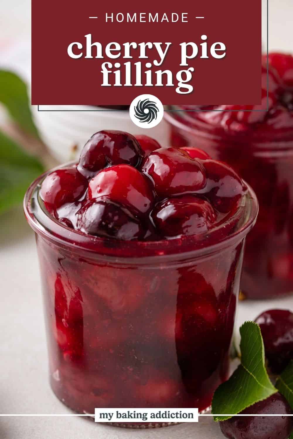 Homemade Cherry Pie Filling Recipe | My Baking Addiction