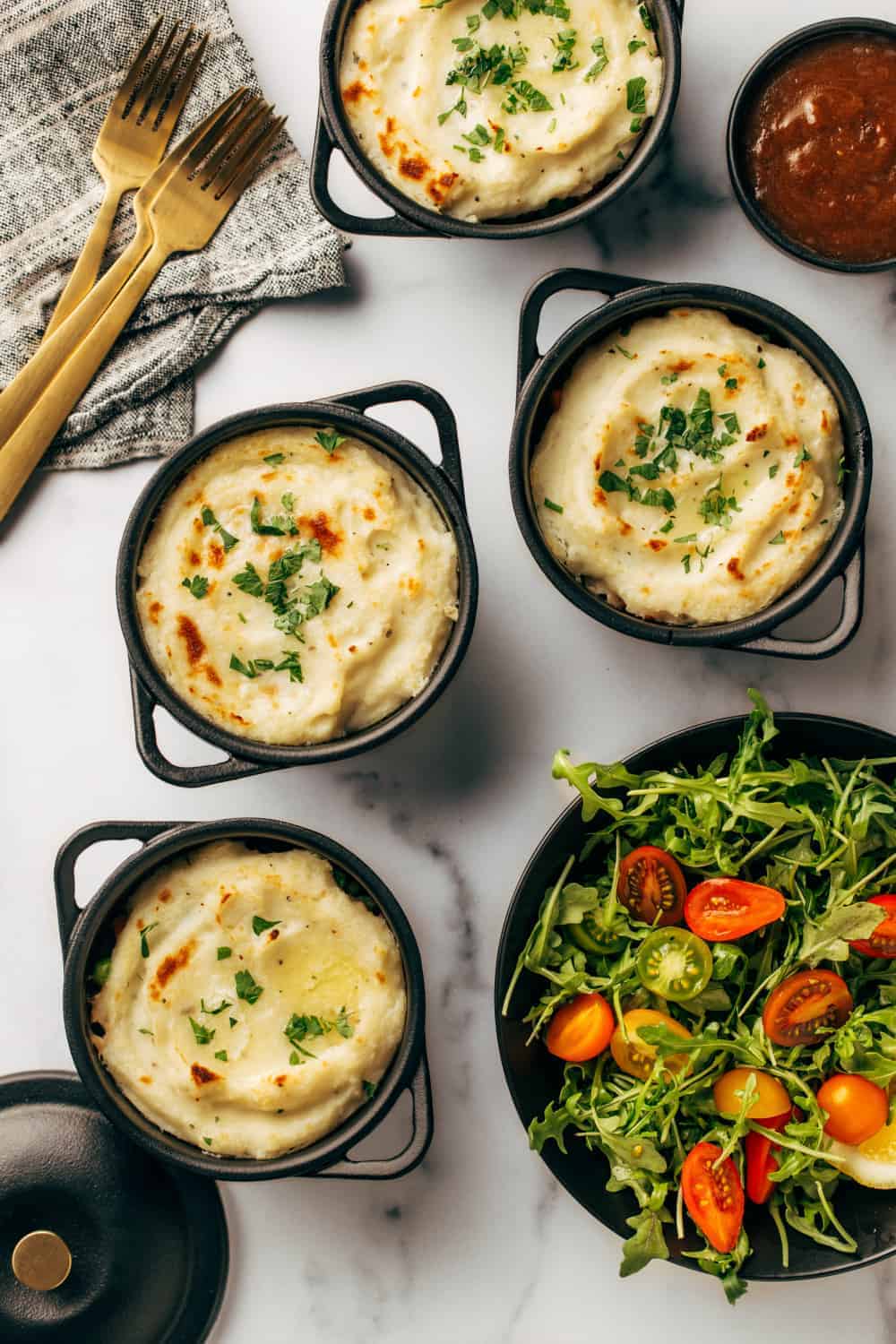 Quick and Easy Shepherd’s Pie is an entrée and side dish all in one. It’s fast enough to make on a weeknight and perfect for the whole family.