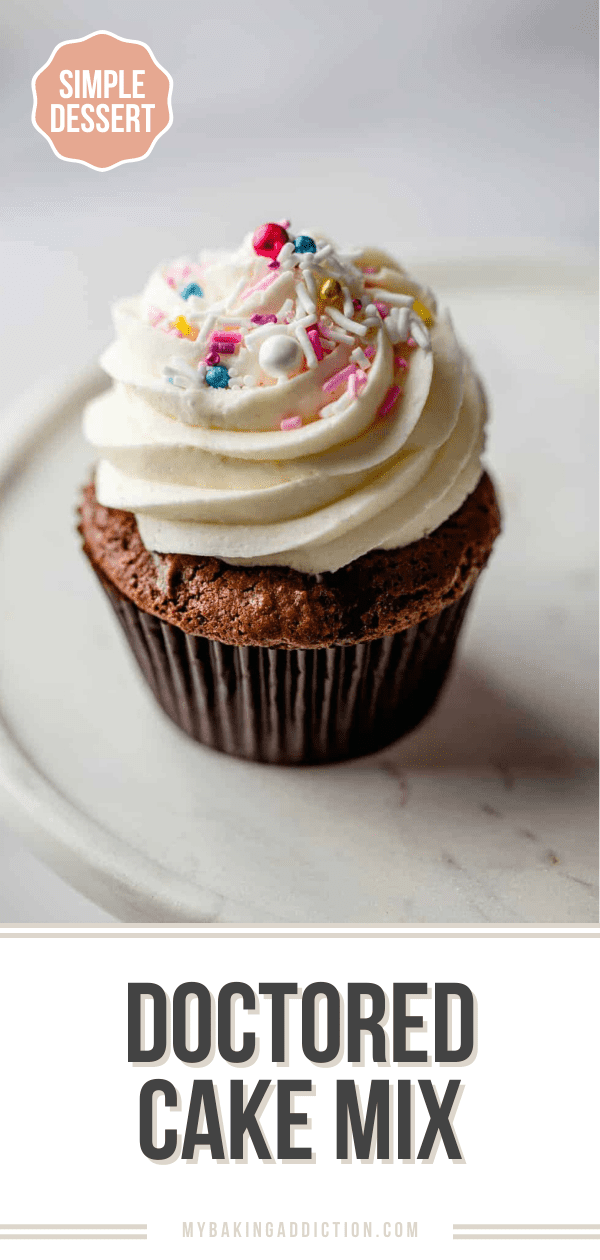 Doctored Cake Mix (Easy Cake Mix Hack!) My Baking Addiction