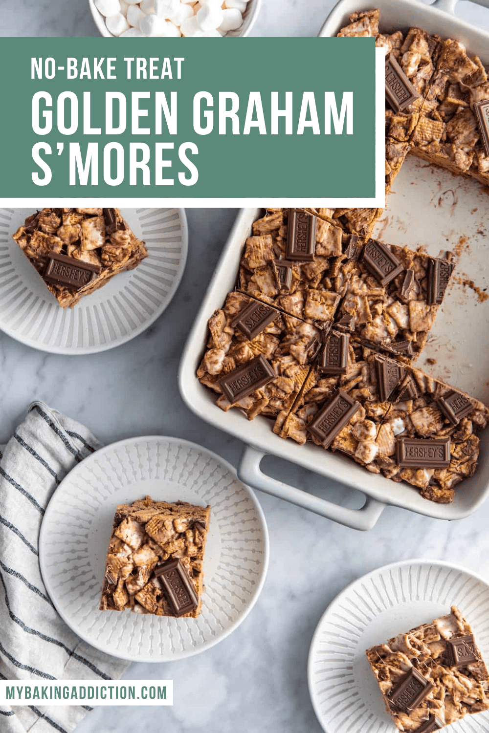 Golden Graham S'mores | My Baking Addiction