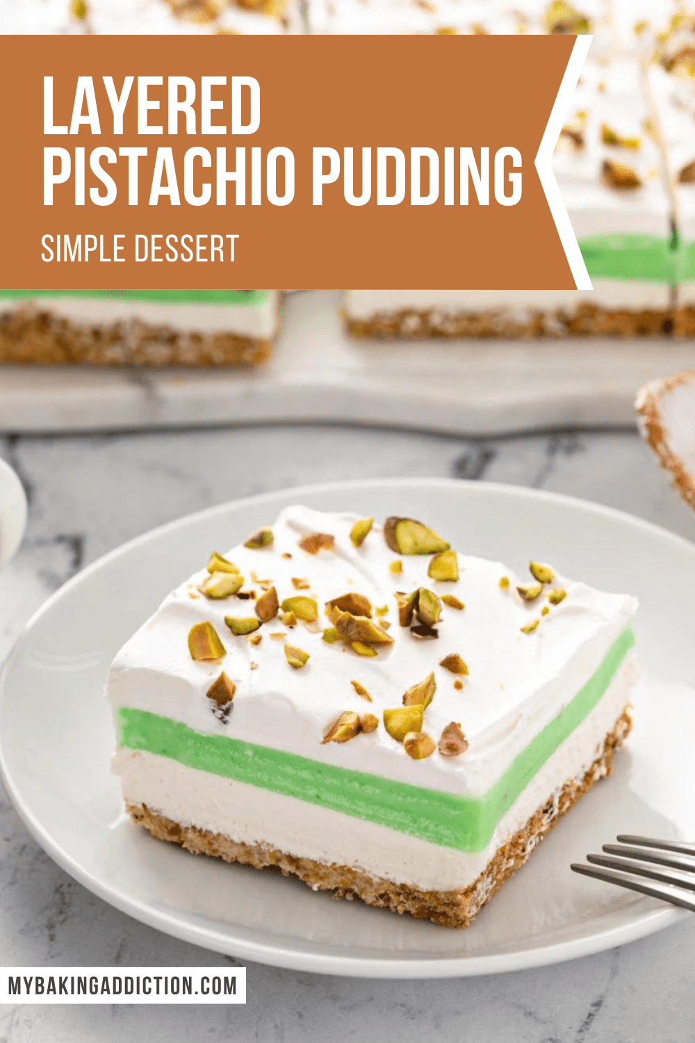 Layered Pistachio Pudding Dessert My Baking Addiction