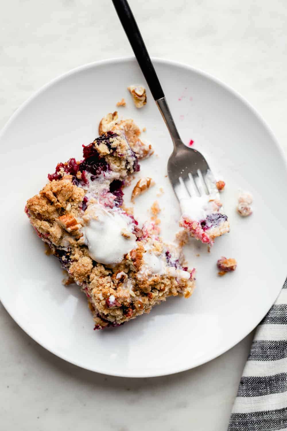 Berry Crumble Bars will be your family's new favorite spring dessert