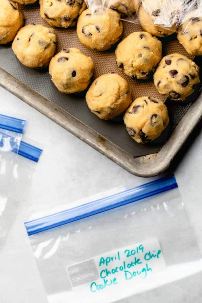 How to Freeze Cookie Dough My Baking Addiction
