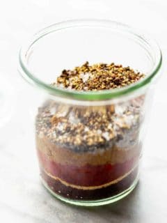 spices in a jar for homemade chili seasoning