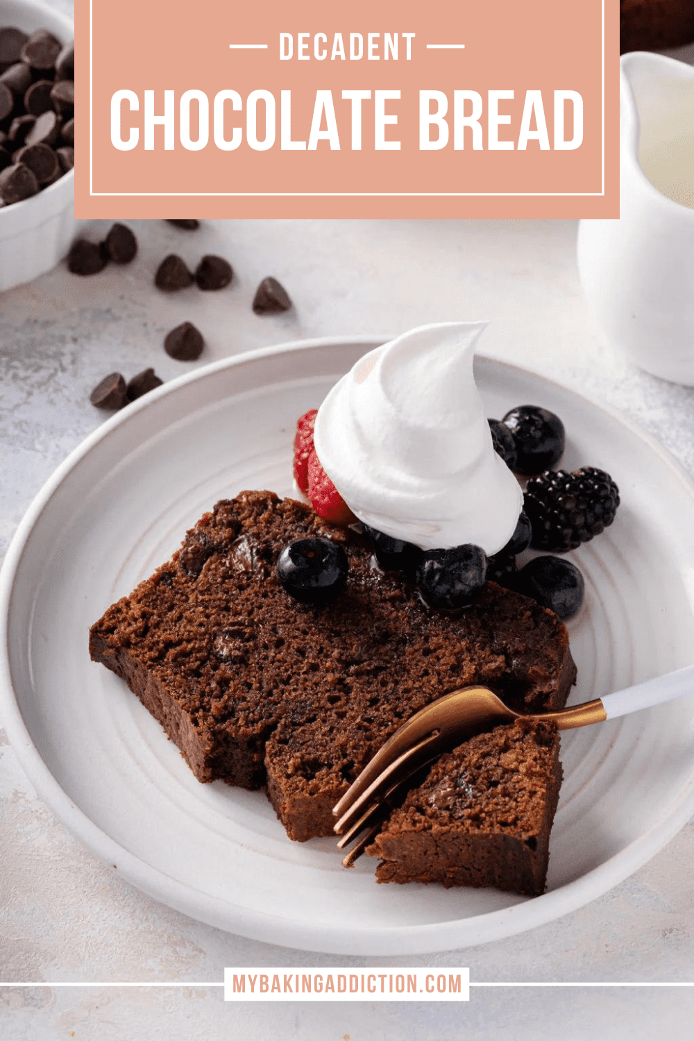 Chocolate Bread Recipe My Baking Addiction