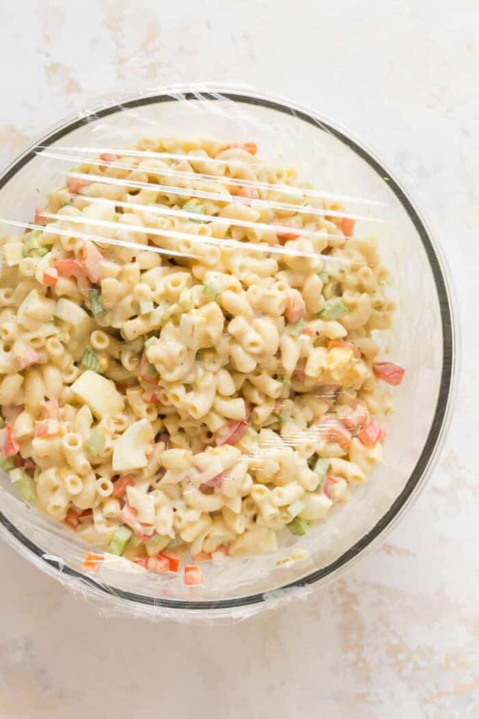 Easy Amish Macaroni Salad My Baking Addiction