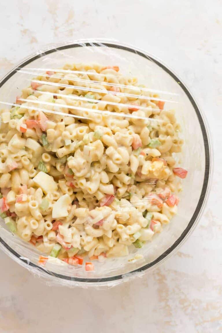 Easy Amish Macaroni Salad My Baking Addiction